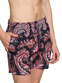 Roma Paisley Swim Trunks
