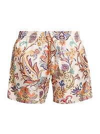 Roma Printed Swim Trunks