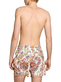 Roma Printed Swim Trunks