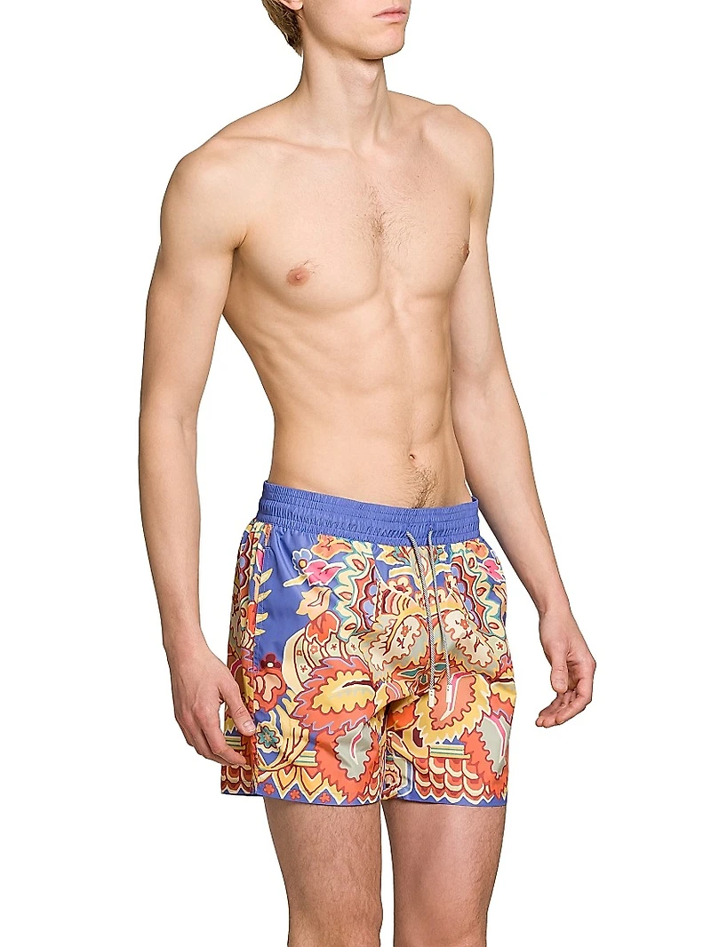 Printed Swim Shorts