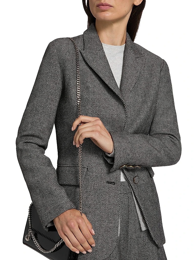 Palmer Wool-Blend Single-Breasted Blazer