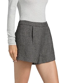 Drew Wool-Blend Shorts