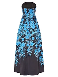 Winona Floral Bandeau A-Line Maxi Dress