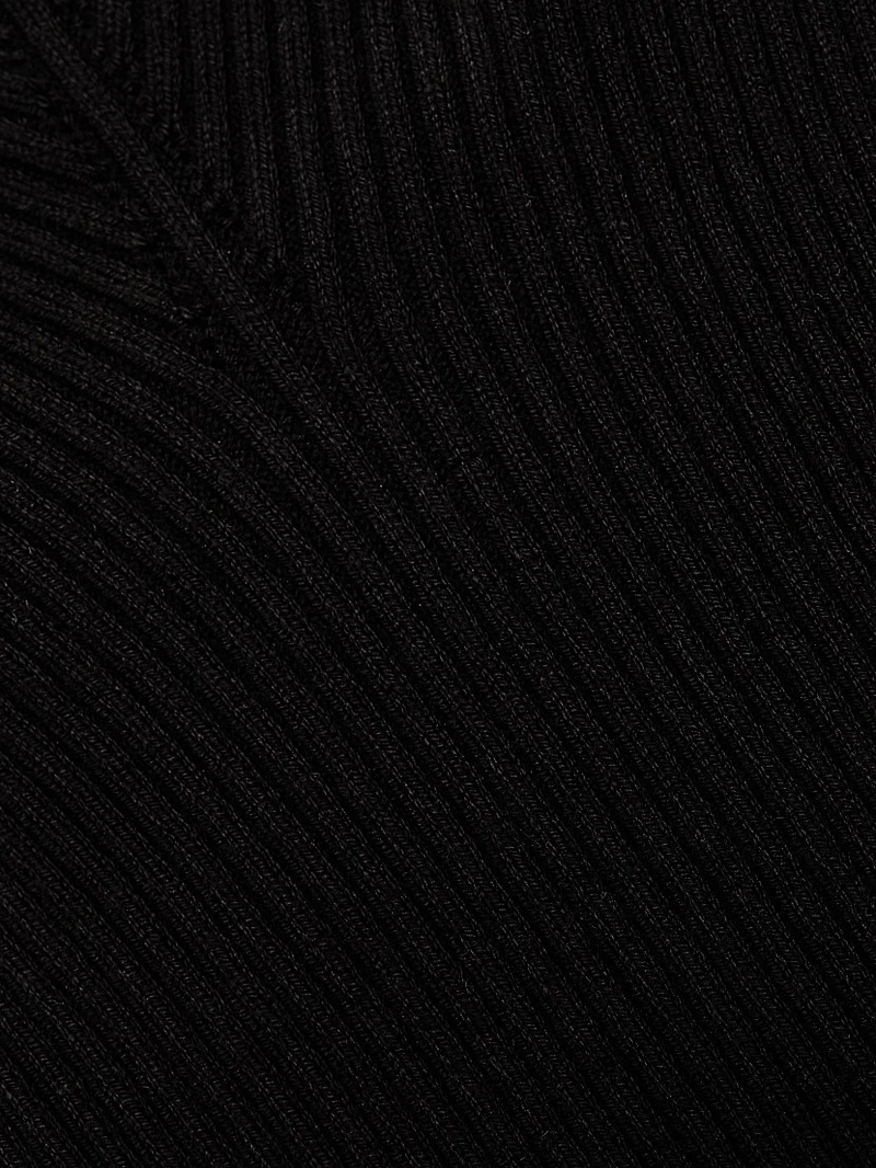 Rib-Knit Halter Top