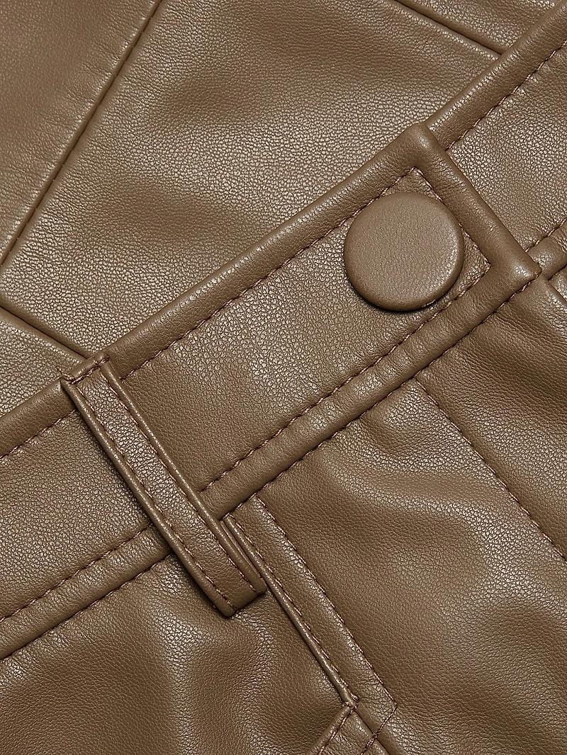 Rue Faux-Leather Pants