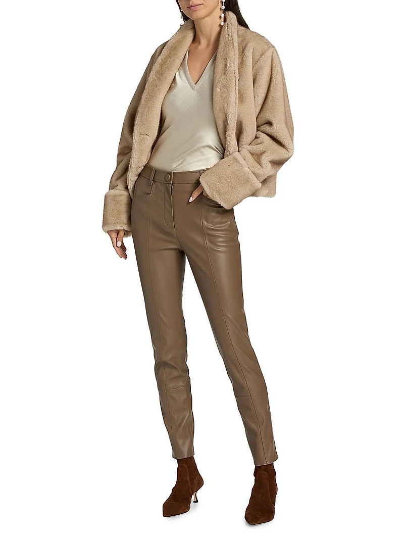 Rue Faux-Leather Pants