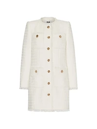 Neile Bouclé Long Jacket