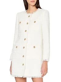 Neile Bouclé Long Jacket