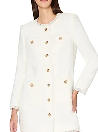 Neile Bouclé Long Jacket