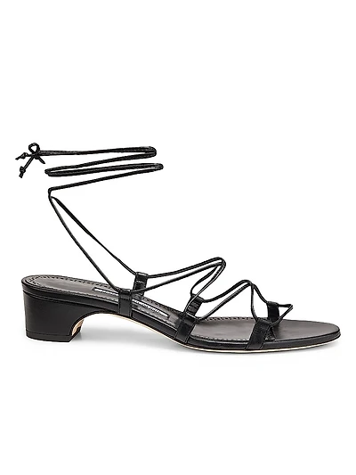 Strappy Leather Sandals