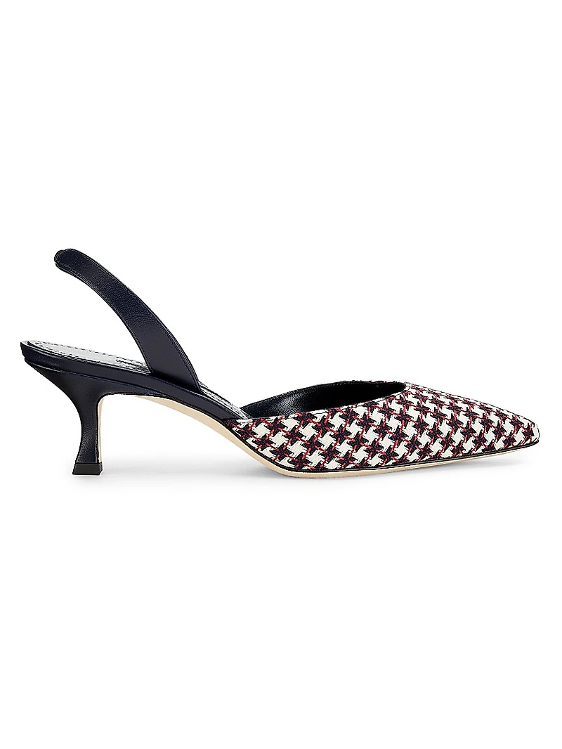 Carolyne Tweed Slingback Pumps
