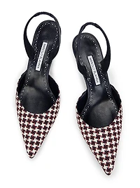 Carolyne Tweed Slingback Pumps