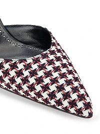 Carolyne Tweed Slingback Pumps