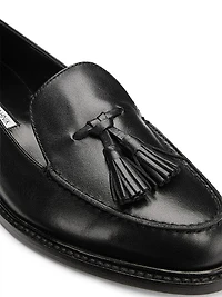 Bucky Tassel Leather Loafers