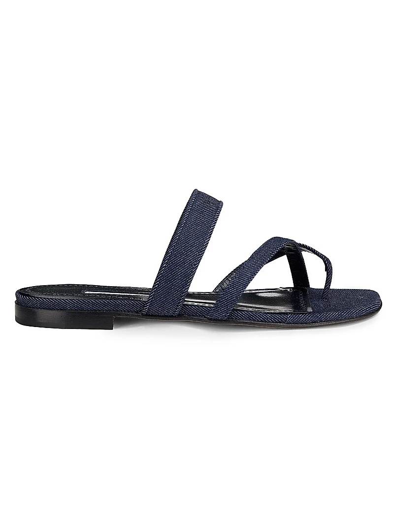 Susaperf Cotton Flat Sandals
