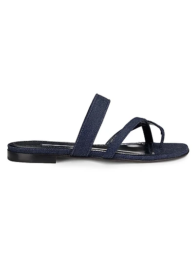 Susaperf Cotton Flat Sandals