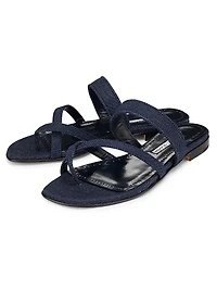 Susaperf Cotton Flat Sandals