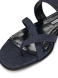 Susaperf Cotton Flat Sandals
