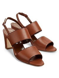 Persio 70MM Leather Sandals