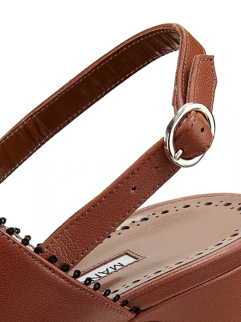 Persio 70MM Leather Sandals