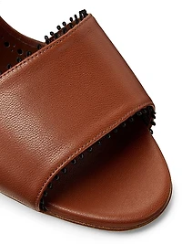 Persio 70MM Leather Sandals