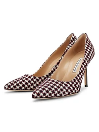 Tweed Stiletto Pumps
