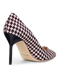Tweed Stiletto Pumps