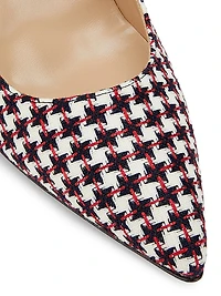 Tweed Stiletto Pumps