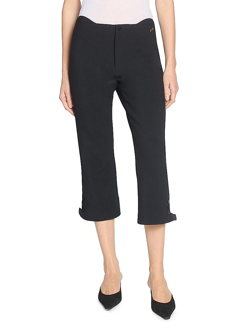 Cotton Crop Pants