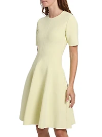 Volume Seam Minidress