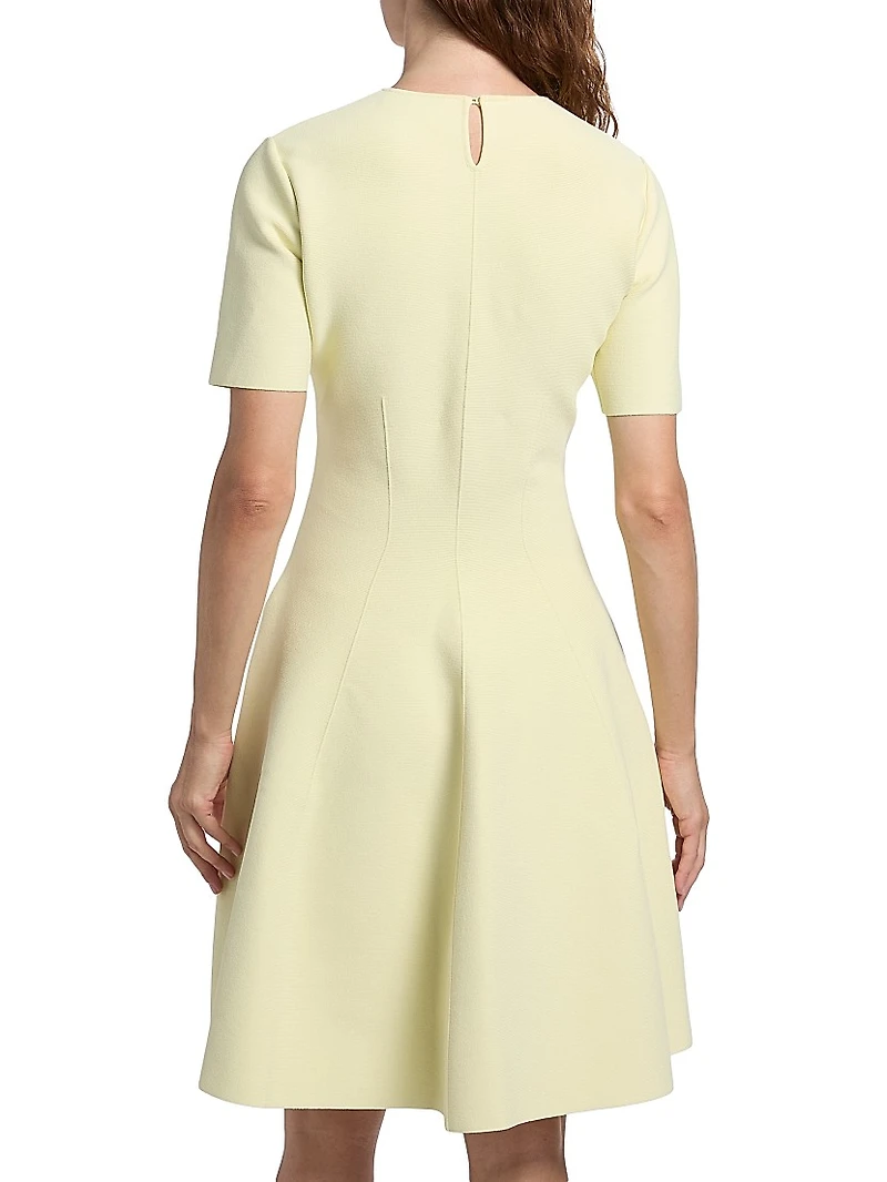 Volume Seam Minidress