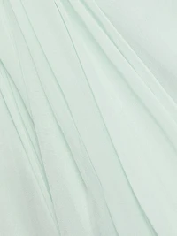 Draped Bustier Strapless Gown