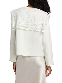 Marie Embroidered Cotton Jacket