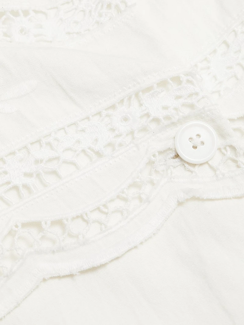 Marie Embroidered Cotton Jacket