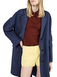 Cotton Polo Sweater