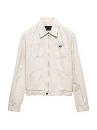 Chambray Blouson Jacket