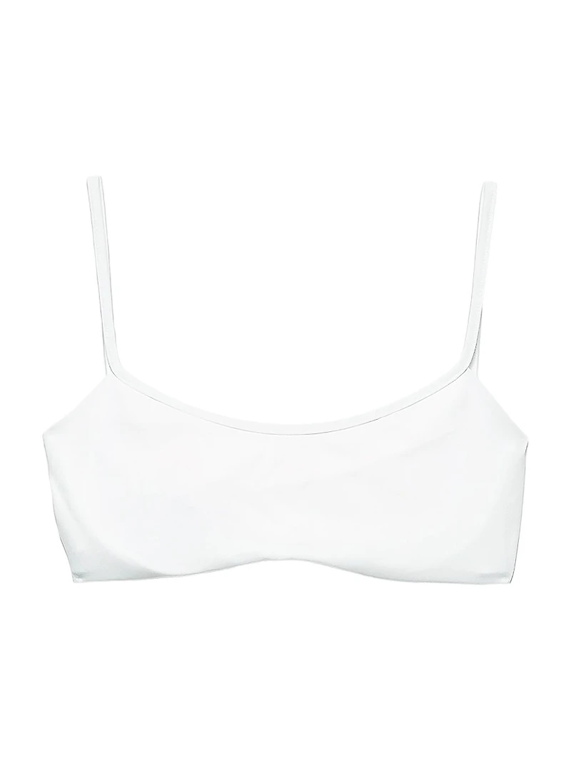 Stretch Jersey Bikini Top