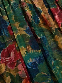 Tate Floral Chiffon Ruffle Cocktail Dress