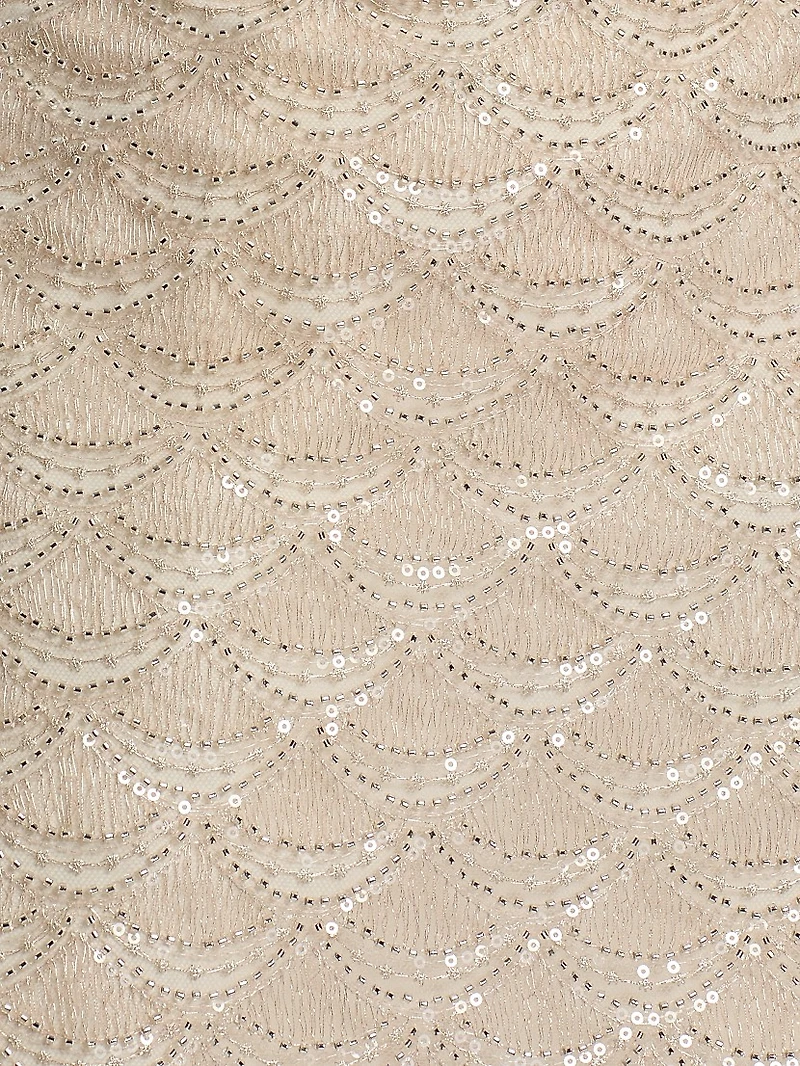 Amanda Embellished Strapless Cocktail Dress