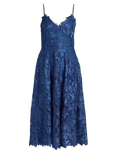 Ainslie Lace Midi Cocktail Dress