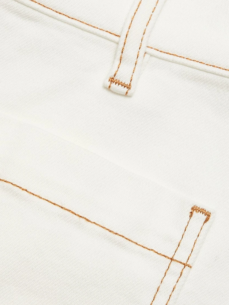 Cindy Stitched Cotton-Blend Shorts