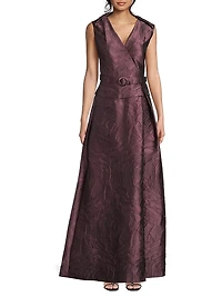 Antonella Jacquard Gown