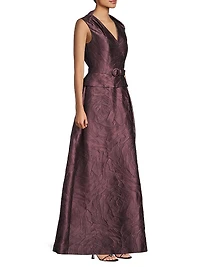 Antonella Jacquard Gown