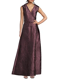 Antonella Jacquard Gown