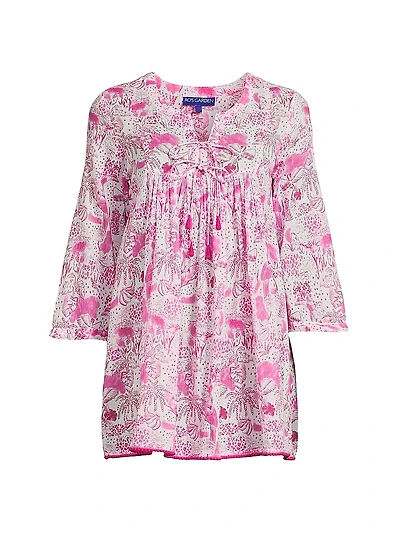 Seychelles Floral Cotton Tunic