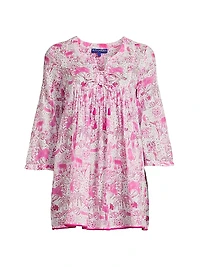 Seychelles Floral Cotton Tunic