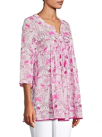 Seychelles Floral Cotton Tunic