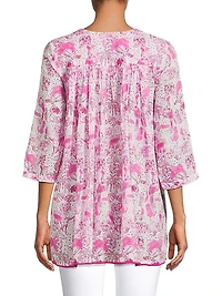 Seychelles Floral Cotton Tunic