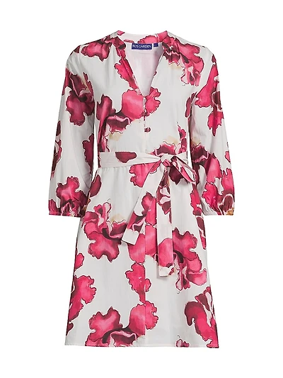 CC Cooper Floral Cotton Minidress