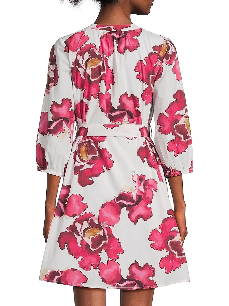 CC Cooper Floral Cotton Minidress